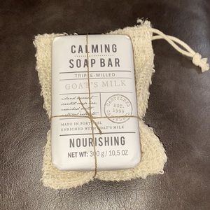 Goat milk bar soap castelbel 10.5 oz with soap bag